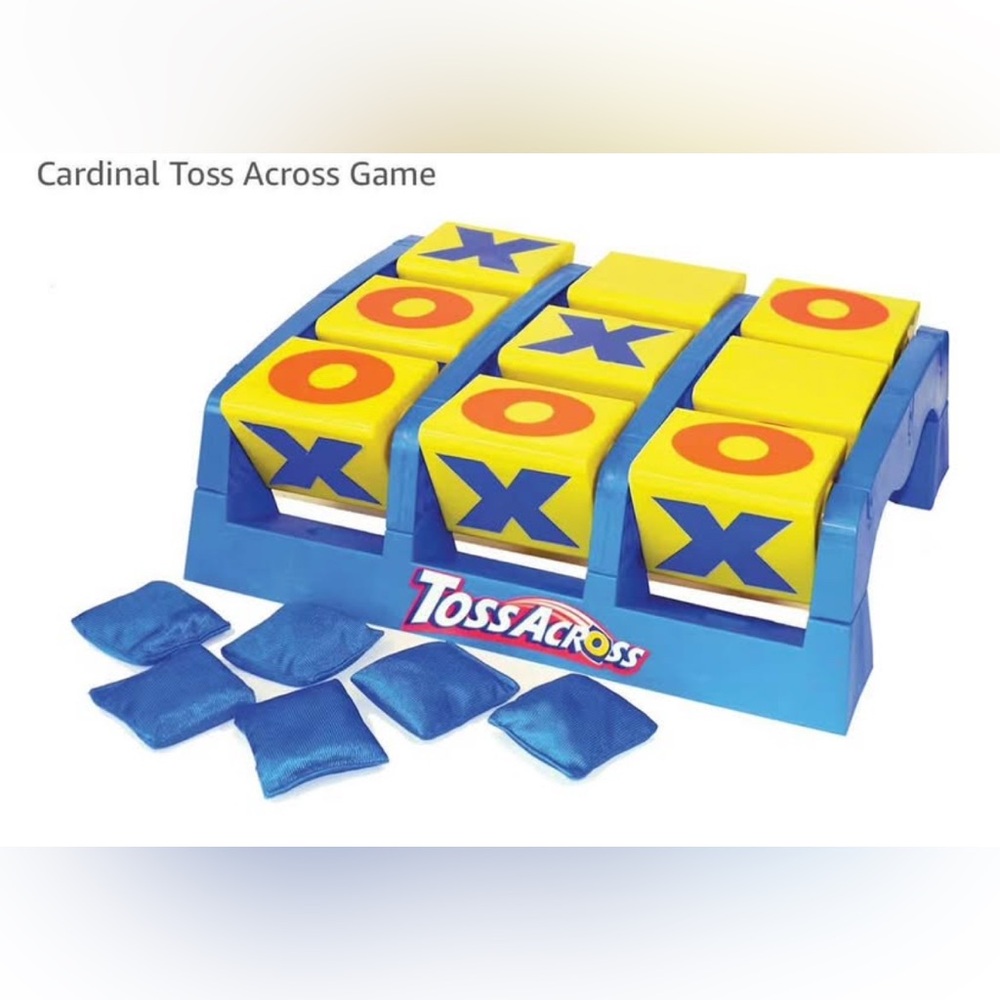 Toss Across Game - Blue and Yellow